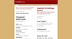 Desktop Screenshot of cleanfillsite.com